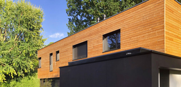 extension toiture en bois