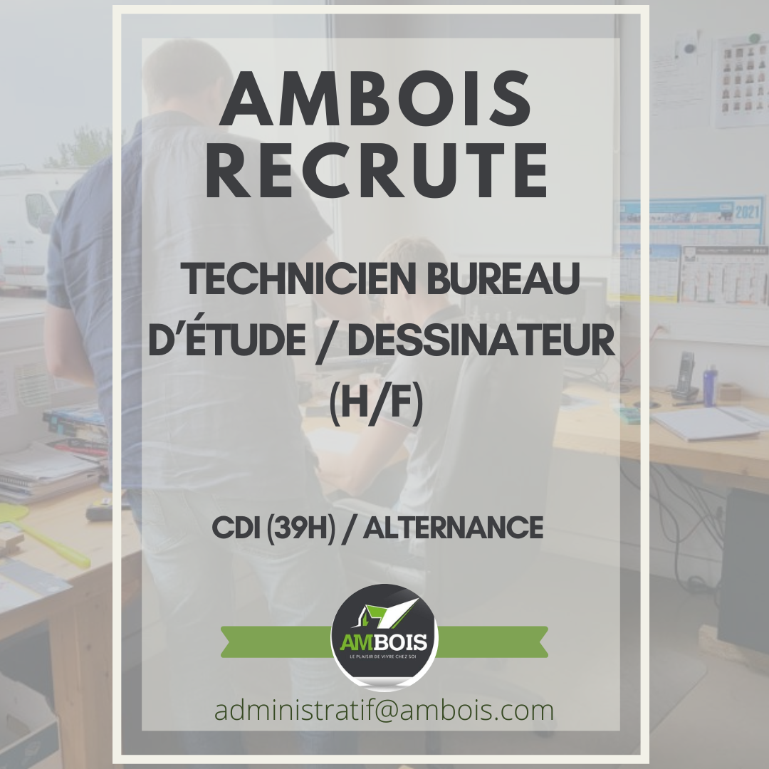 Lire la suite à propos de l’article TECHNICIEN BUREAU D’ÉTUDE / DESSINATEUR (H/F)